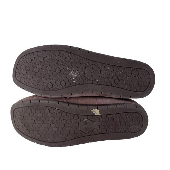 Vionic Divine Maizie Supportive Slipper Boot Womens‎ US 8 Brown Rubber Sole - Picture 9 of 14